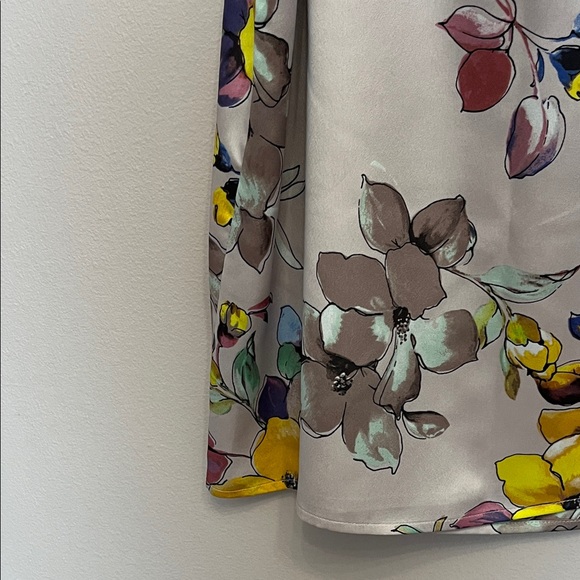 Floral Camisole with Yellow and Blue Accents - Picture 10 of 13